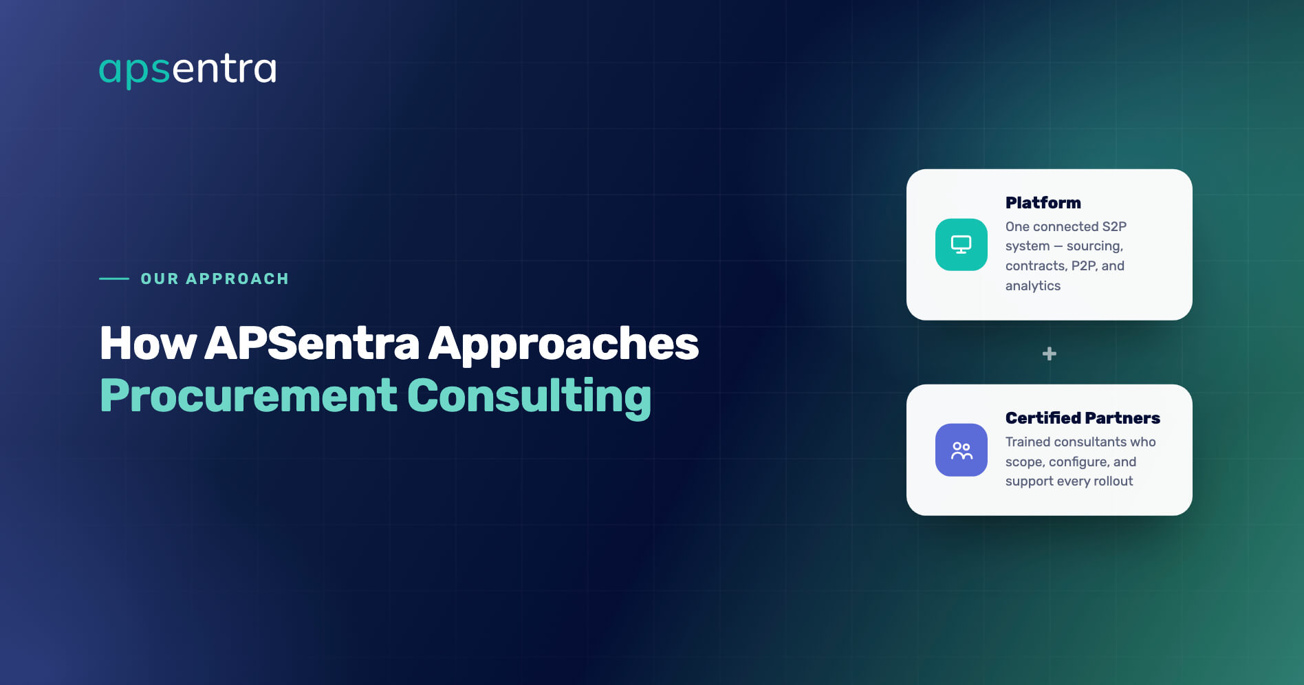 How APSentra Approaches Procurement Consulting: Platform + Certified Partners