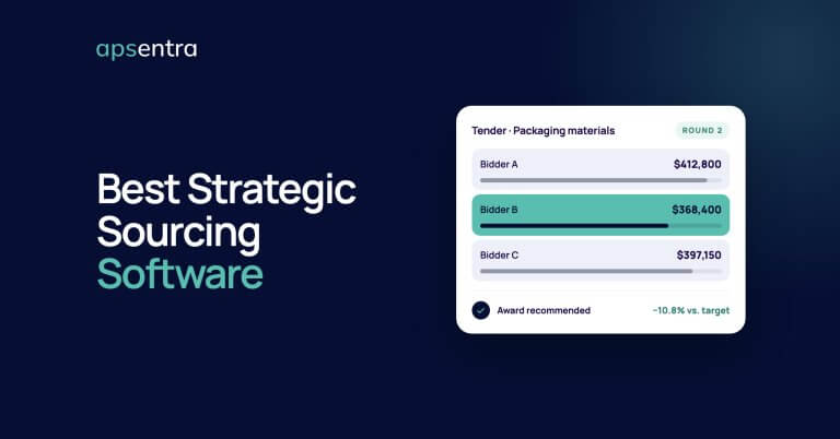 Best Strategic Sourcing Software